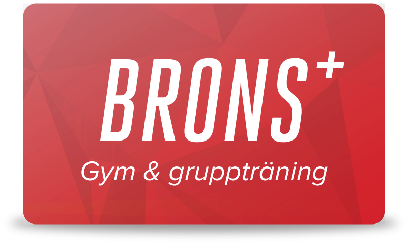 Brons+ - Gym & gruppträning